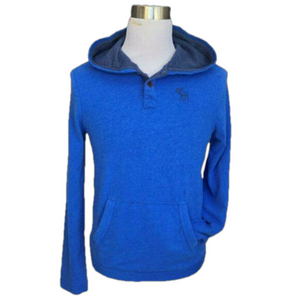 Abercrombie & Fitch Men's Palmer Brook Hooded SweatShirt Hoodie Size M Y2K 90s